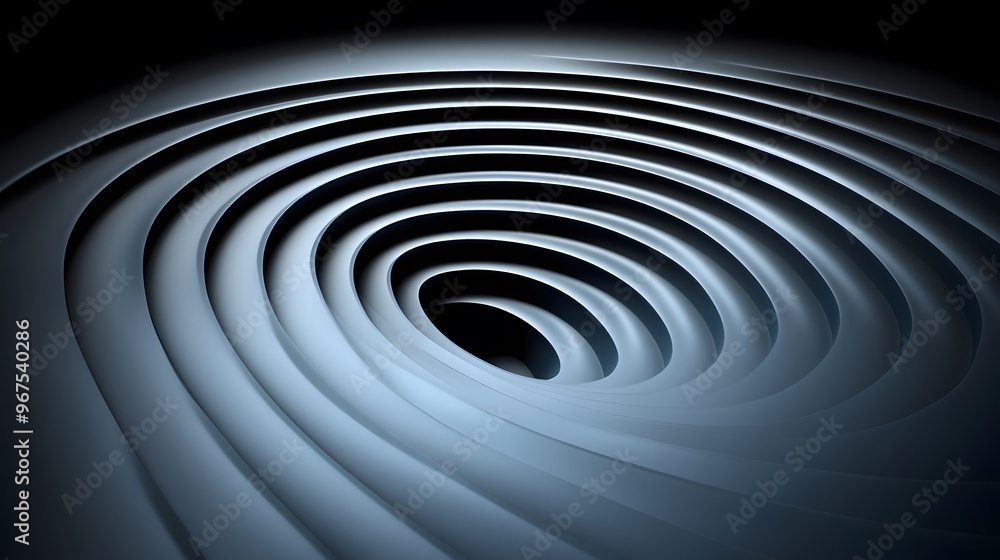 Abstract Blue Swirling Vortex Background Abstract Blue Swirling Vortex Background