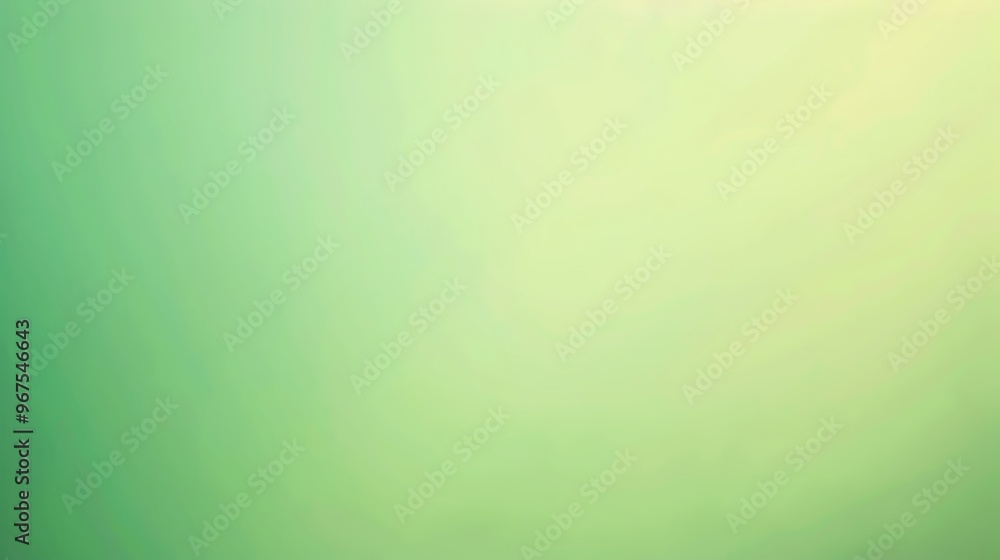 Pale Green Gradient Background with Smooth Transitions, Plain Background, Copy Space, Gradient Background