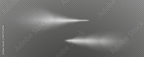 Water spray mist atomizer dust aerosol, air atomizer sprayer on transparent background. Fire extinguisher png.	
