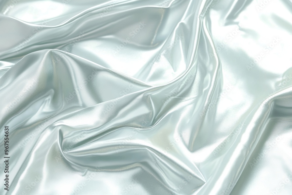 Fototapeta premium The background consists of a gray foil glass texture with a bright gradient reflection and a shiny rough texture.