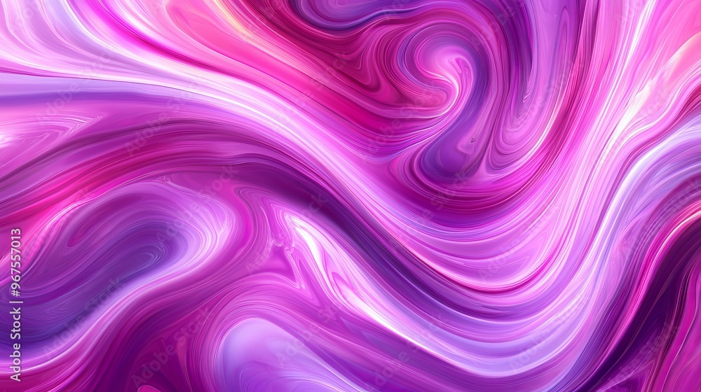Pink and purple swirls create a lively and abstract background. Pink and purple swirls create a lively and abstract background.