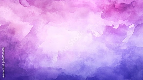 A beautiful, abstract watercolor background featuring soft shades of pink and purple, perfect for decorative or artistic projects.