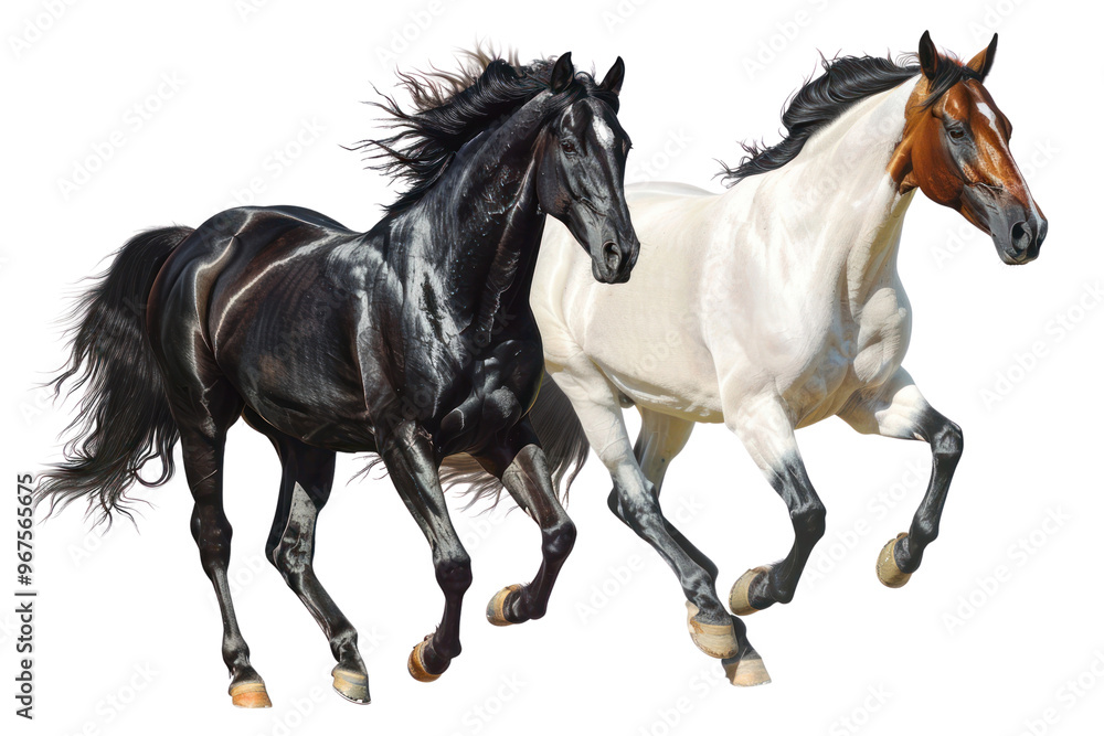 PNG Couple black horse animal horses illustration. PNG Couple black horse animal horses illustration.