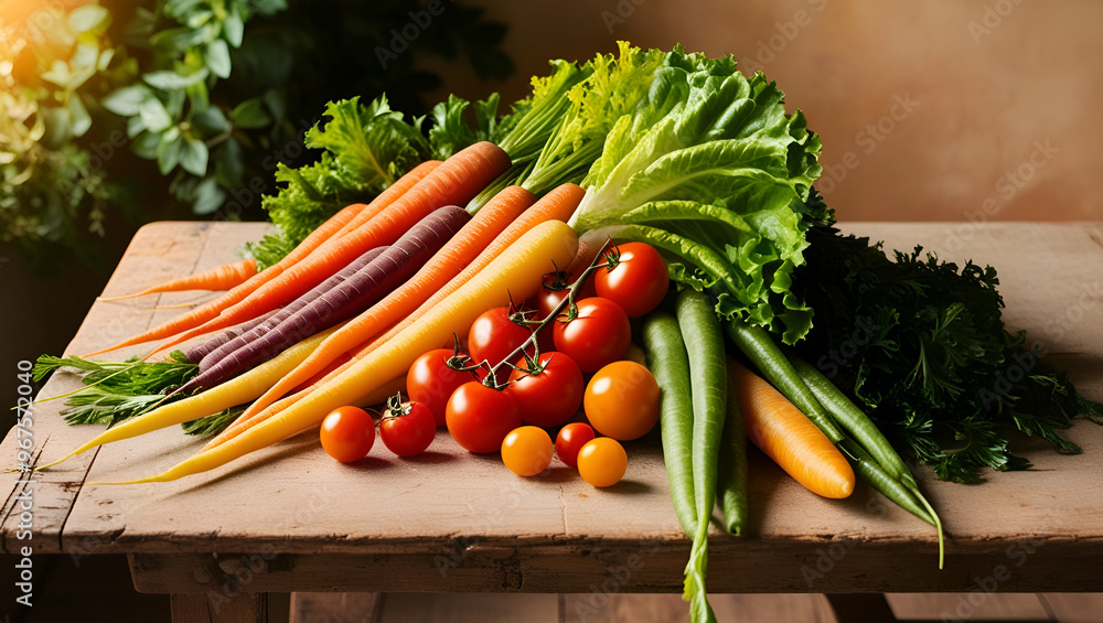 vegetables on a table vegetables on a table