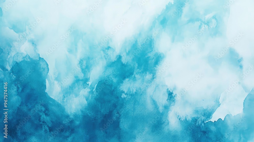 A serene and calming abstract design featuring soft blue hues and ethereal cloud-like formations. A serene and calming abstract design featuring soft blue hues and ethereal cloud-like formations.