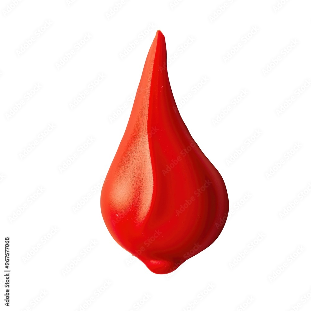 Obraz premium Red Drop Isolated Photo Png.