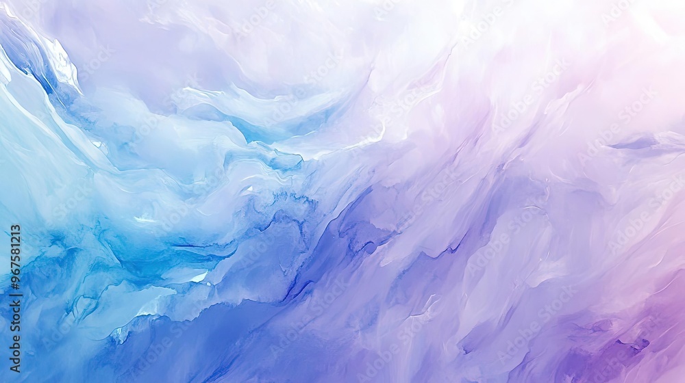Fototapeta premium Beautiful abstract background featuring soft hues of blue and purple, perfect for creative projects or as a stunning wallpaper.