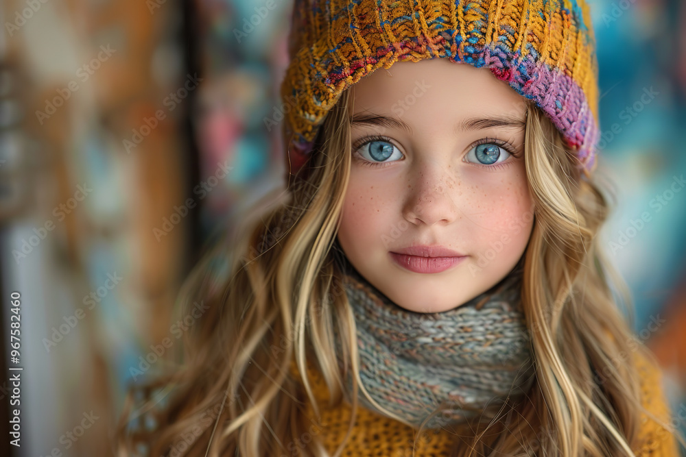 Beautiful young blonde girl is posing in an artist's studio Beautiful young blonde girl is posing in an artist's studio