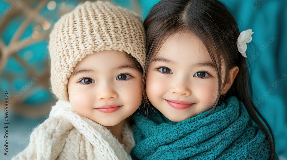 Sisters' Special Bond: A Heartwarming Winter Moment Sisters' Special Bond: A Heartwarming Winter Moment