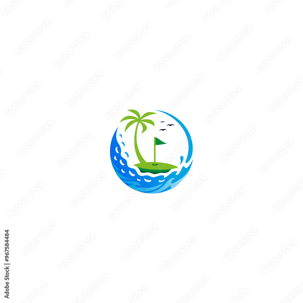 gold logo of land wave, flatland logo icon for your gold business gold logo of land wave, flatland logo icon for your gold business