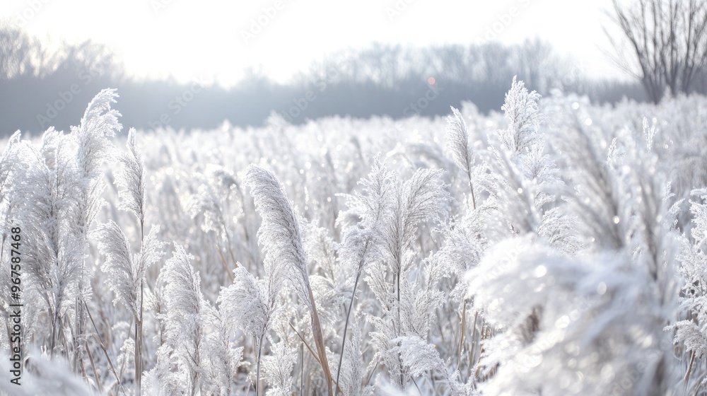 The early morning light illuminates an ancient Chinese-style sun, casting a soft glow on the pale pink and purple pampas grass blooms, enhancing their beauty The early morning light illuminates an ancient Chinese-style sun, casting a soft glow on the pale pink and purple pampas grass blooms, enhancing their beauty
