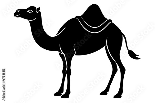 camel animal vector,camel icon silouette