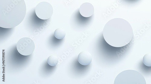 A white geometric concept. a stylized set of circles for a professional template. An abstract radial background. A ring render. Abstract texture with a circle background.