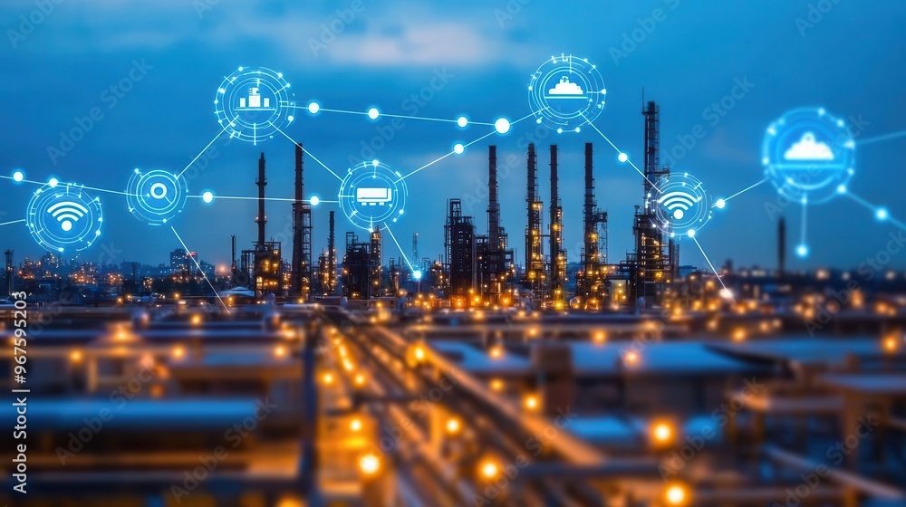 Fototapeta premium Internet of Things