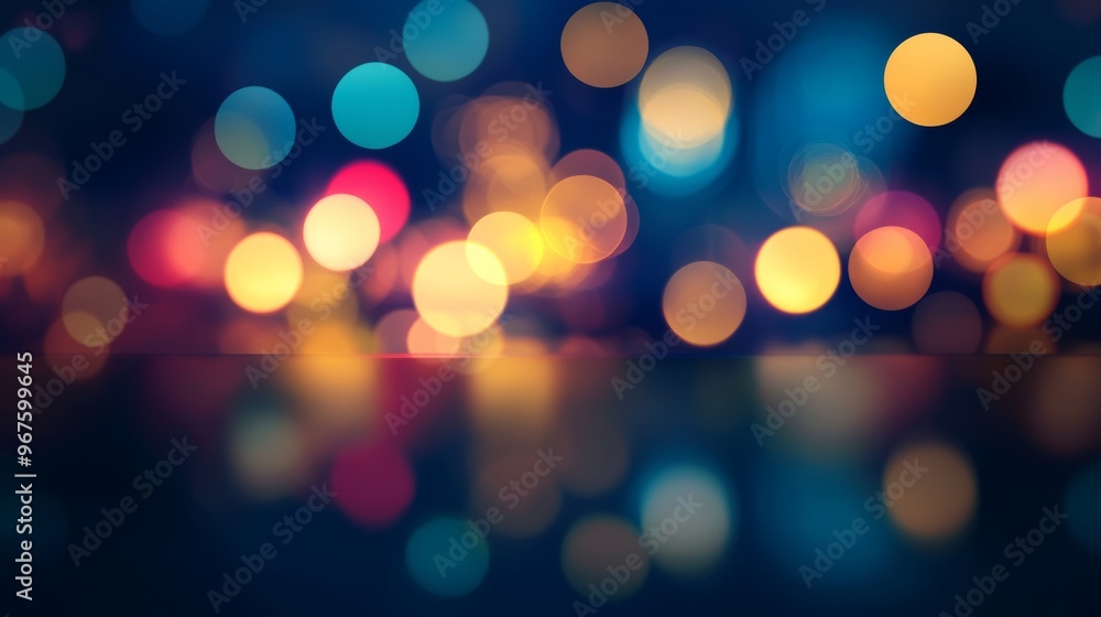 Light flare. Blur noise. Cyber illumination. Bokeh neon navy blue black color gradient on dark night modern decorative abstract copy space background. Light flare. Blur noise. Cyber illumination. Bokeh neon navy blue black color gradient on dark night modern decorative abstract copy space background.