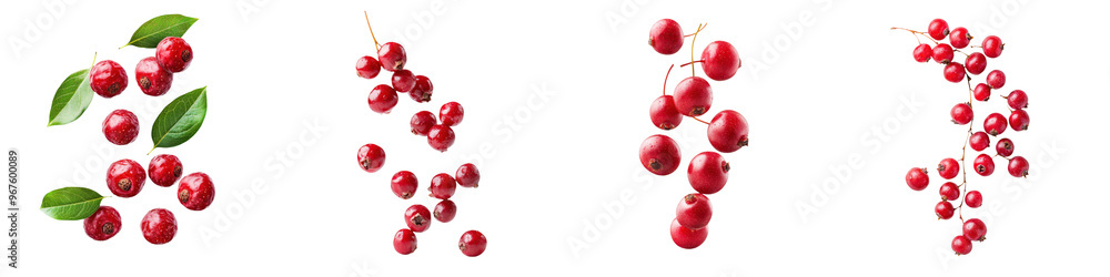 custom made wallpaper toronto digitalfalling ripe barberries on white background, full depth of field,transparent background