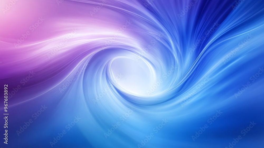 Abstract Swirl of Blue and Purple Abstract Swirl of Blue and Purple