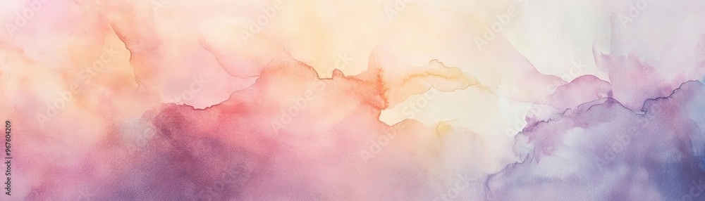 Beautiful abstract watercolor background with soft pastel shades of pink, purple, and gold. Ideal for art, design, and decoration. Beautiful abstract watercolor background with soft pastel shades of pink, purple, and gold. Ideal for art, design, and decoration.