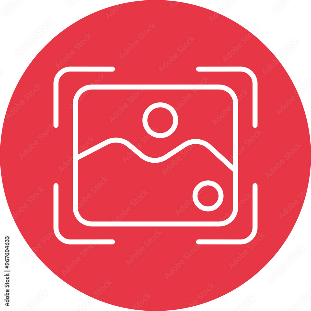 Screenshot line circle icon Screenshot line circle icon