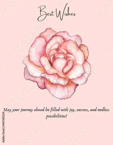 Invitation and best wishes cards