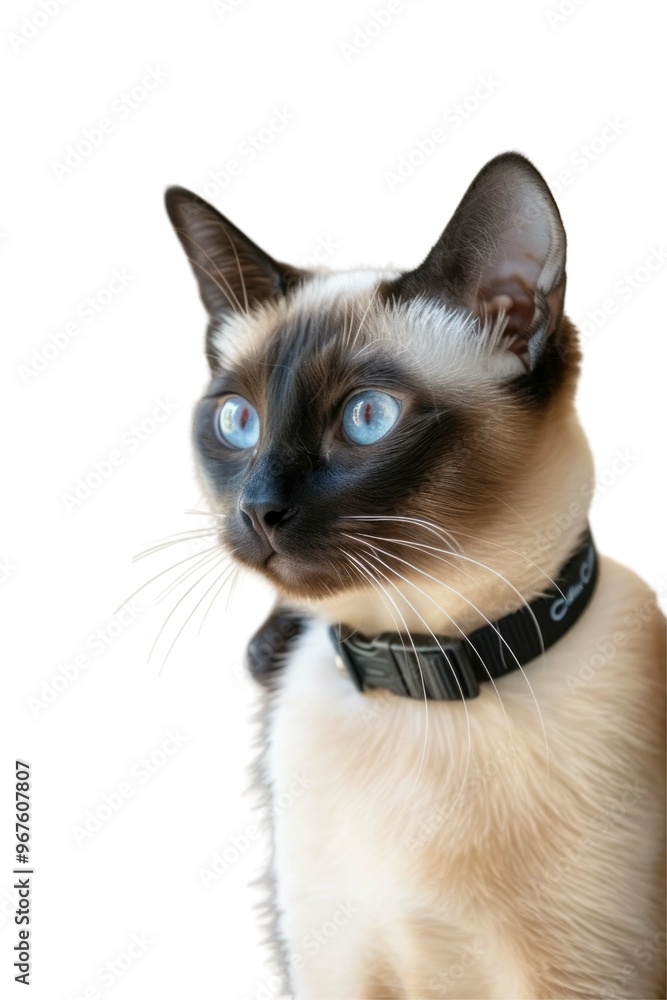 Cute Birman Cat Sitting Isolated on png background. Cute Birman Cat Sitting Isolated on png background.