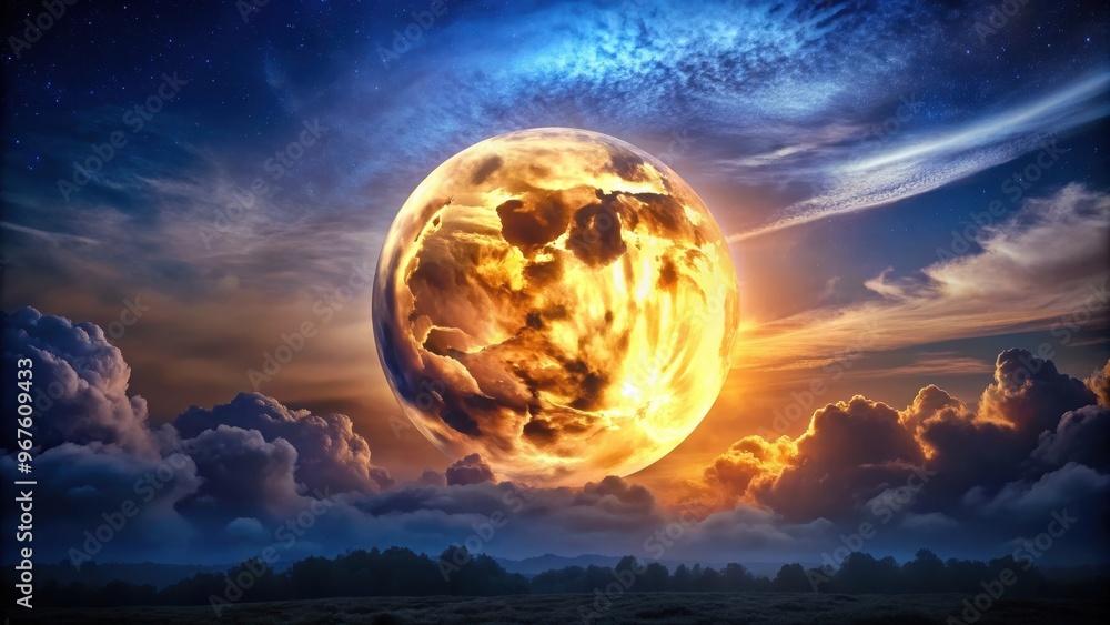 A stunning image of a glowing full moon in the night sky, lunar, celestial, glowing, astronomy, natural, sky, night A stunning image of a glowing full moon in the night sky, lunar, celestial, glowing, astronomy, natural, sky, night