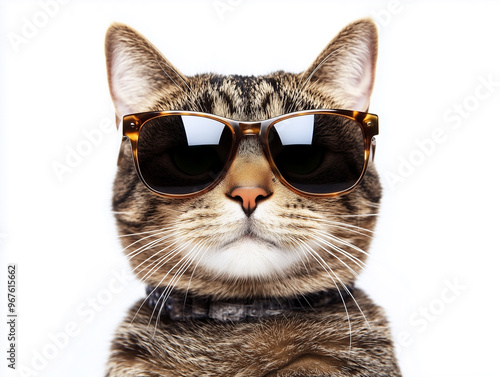 cat wearing sunglasses