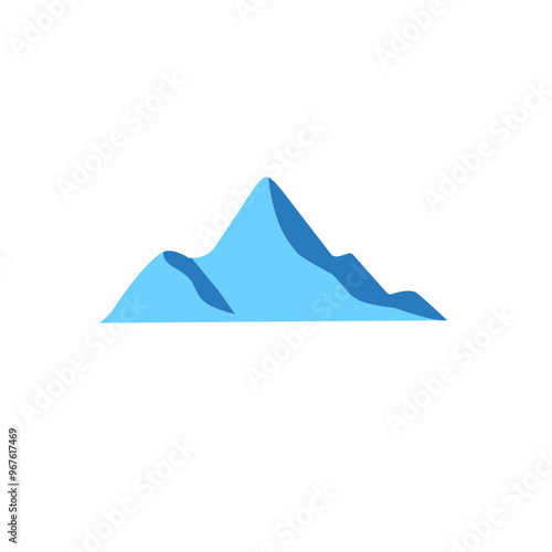 blue mountain vector