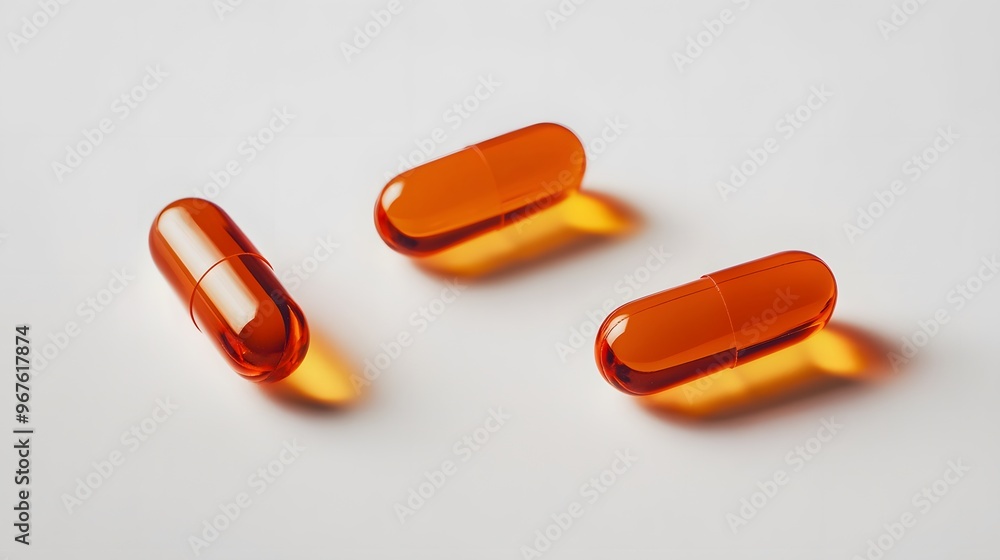 capsule with white background capsule with white background