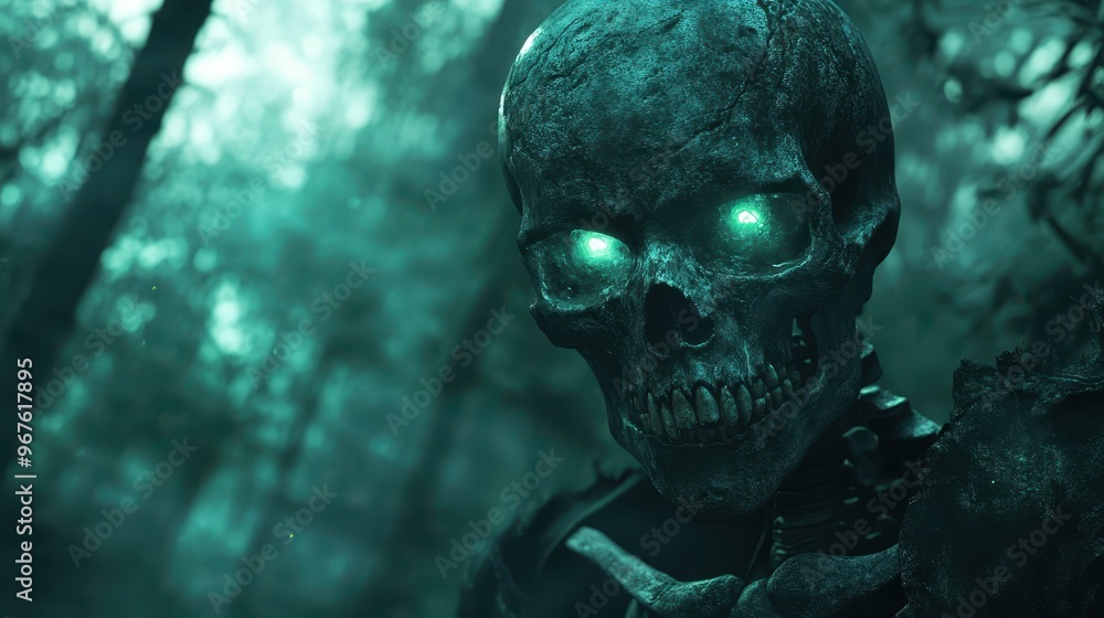 A close-up shot of a party guest in a ghostly costume, their eerie white mask glowing under blacklight, holding a drink with smoke rising from it A close-up shot of a party guest in a ghostly costume, their eerie white mask glowing under blacklight, holding a drink with smoke rising from it