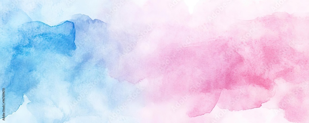 A beautiful watercolor background featuring soft blue and pink hues, perfect for artistic projects and creative designs. A beautiful watercolor background featuring soft blue and pink hues, perfect for artistic projects and creative designs.