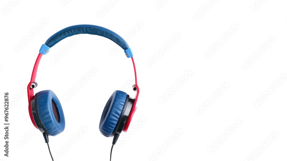 Modern Headphone Isolated PNG, 3D Render. Modern Headphone Isolated PNG, 3D Render.