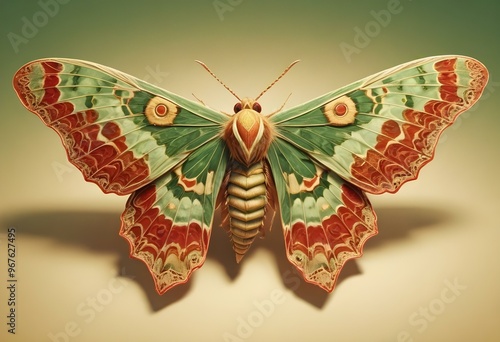 Butterfly realistic isolated