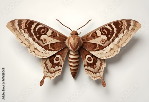 Butterfly realistic isolated