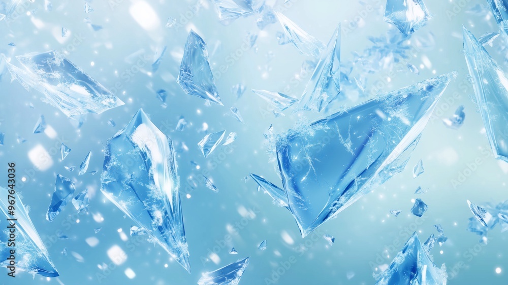 blue ice background with sharp edges blue ice background with sharp edges