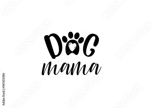 dog,mama,