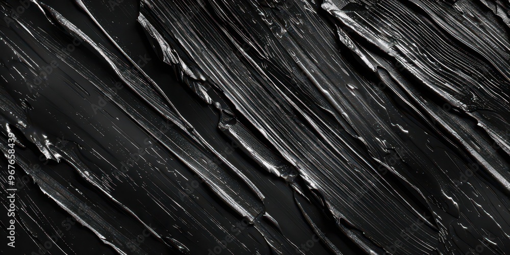 Obraz premium Abstract black watercolor background