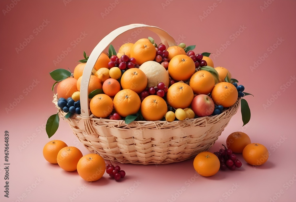 Freshness and variety of healthy fruits on wooden table generated by artificial intelligence Freshness and variety of healthy fruits on wooden table generated by artificial intelligence