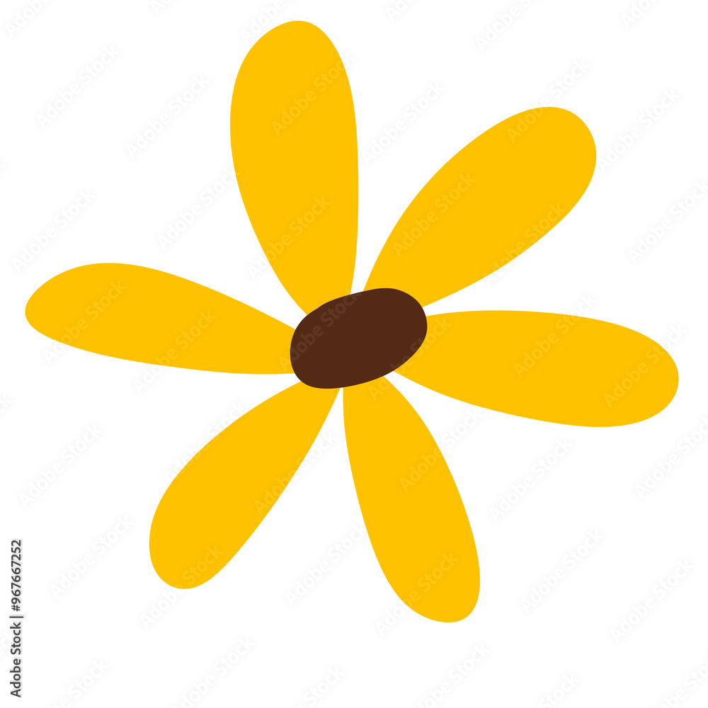 Lovely flower hand drawn, for presentation and elements. Cute flower simple style. Lovely flower hand drawn, for presentation and elements. Cute flower simple style.