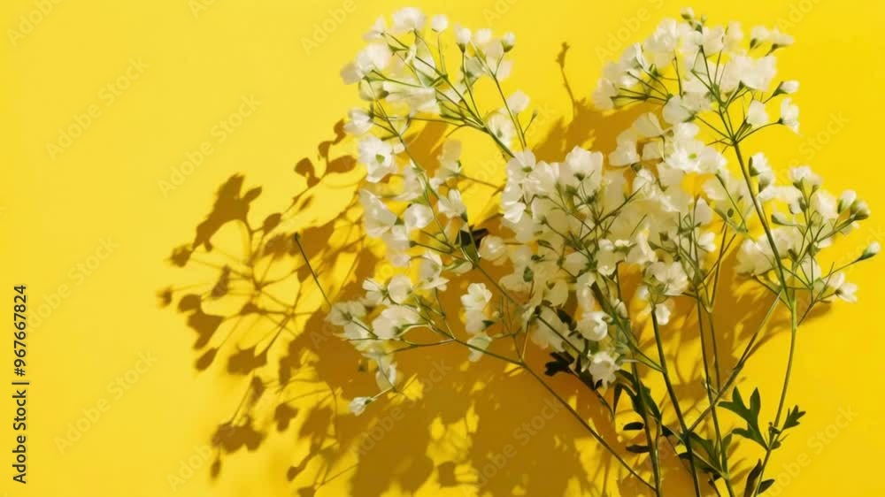 bunch of yellow flowers on a branch bunch of yellow flowers on a branch