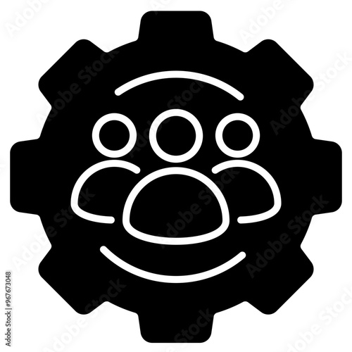 Talent Management for employee icon