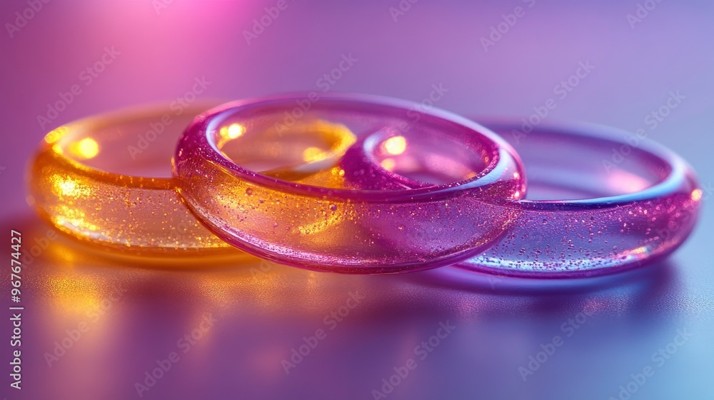 Interlocking Colorful Rings Interlocking Colorful Rings