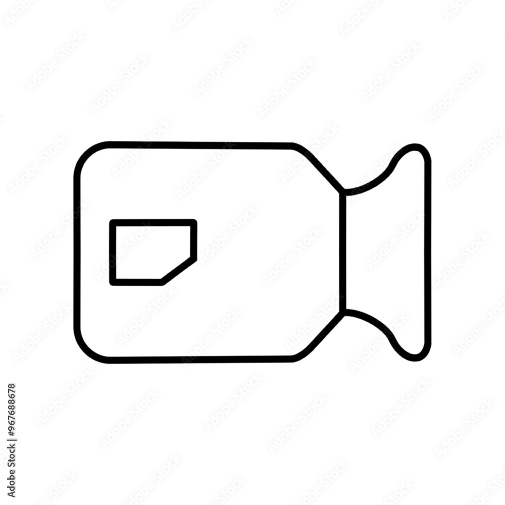 Video icon vector. Video camera vector. Player symbol. Linear style sign for mobile concept and web design. Video symbol logo illustration. vector graphics - Vector. Video icon vector. Video camera vector. Player symbol. Linear style sign for mobile concept and web design. Video symbol logo illustration. vector graphics - Vector.