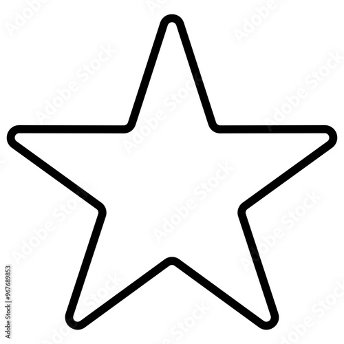 Star Outline Icon