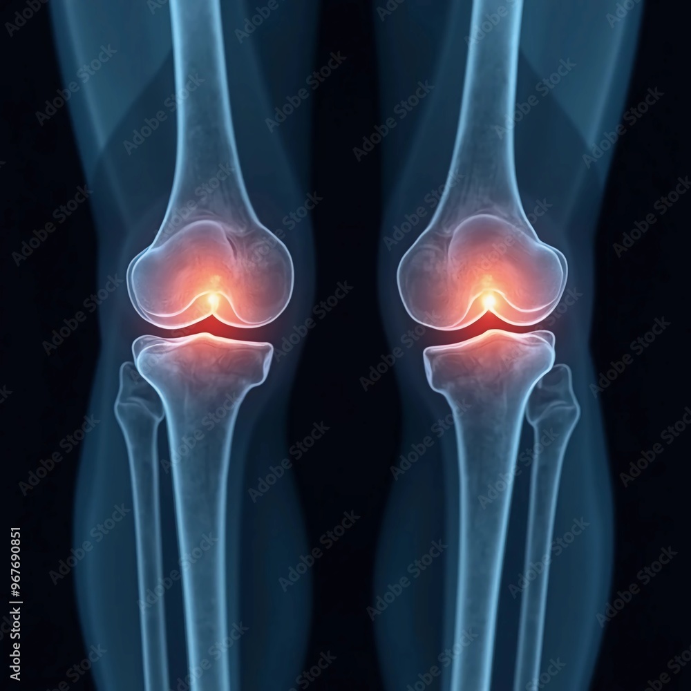 X-Ray of Healthy Bones, clear X-ray image showing strong healthy bones and joints X-Ray of Healthy Bones, clear X-ray image showing strong healthy bones and joints