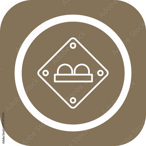 Uneven Vector Icon Design