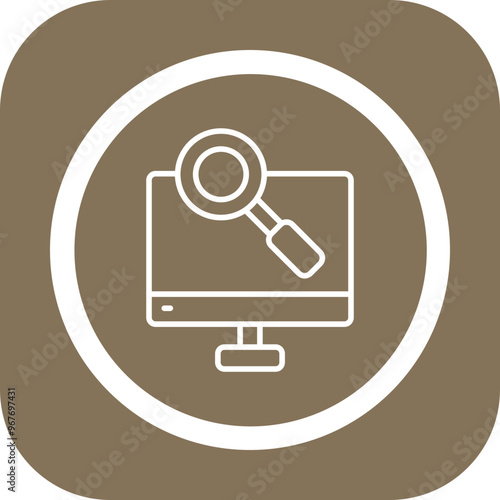 Search Vector Icon Design