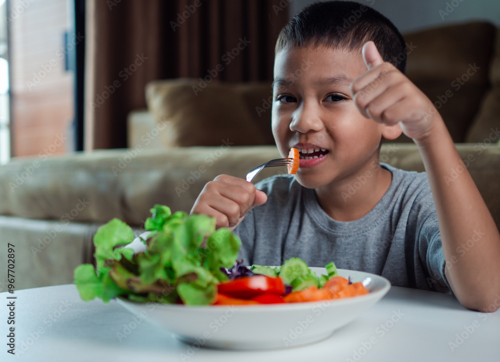Children do not like to eat vegetables, Little cute boy refuses to eat healthy vegetables, Nutrition healthy eating habits for kids concept, Children do not like to eat vegetables. Children do not like to eat vegetables, Little cute boy refuses to eat healthy vegetables, Nutrition healthy eating habits for kids concept, Children do not like to eat vegetables.