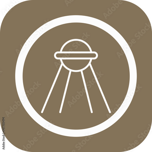 Sputnik Vector Icon Design
