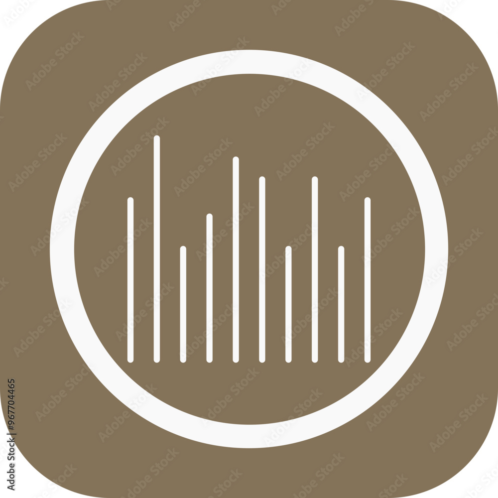 Audio Bars Vector Icon Design Audio Bars Vector Icon Design